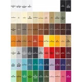 Wzornik Paleta produktowanych kolorów farby renoskór do skór licowych i krytych